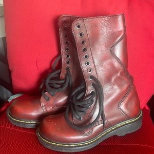 Dr. Martens Red Boots